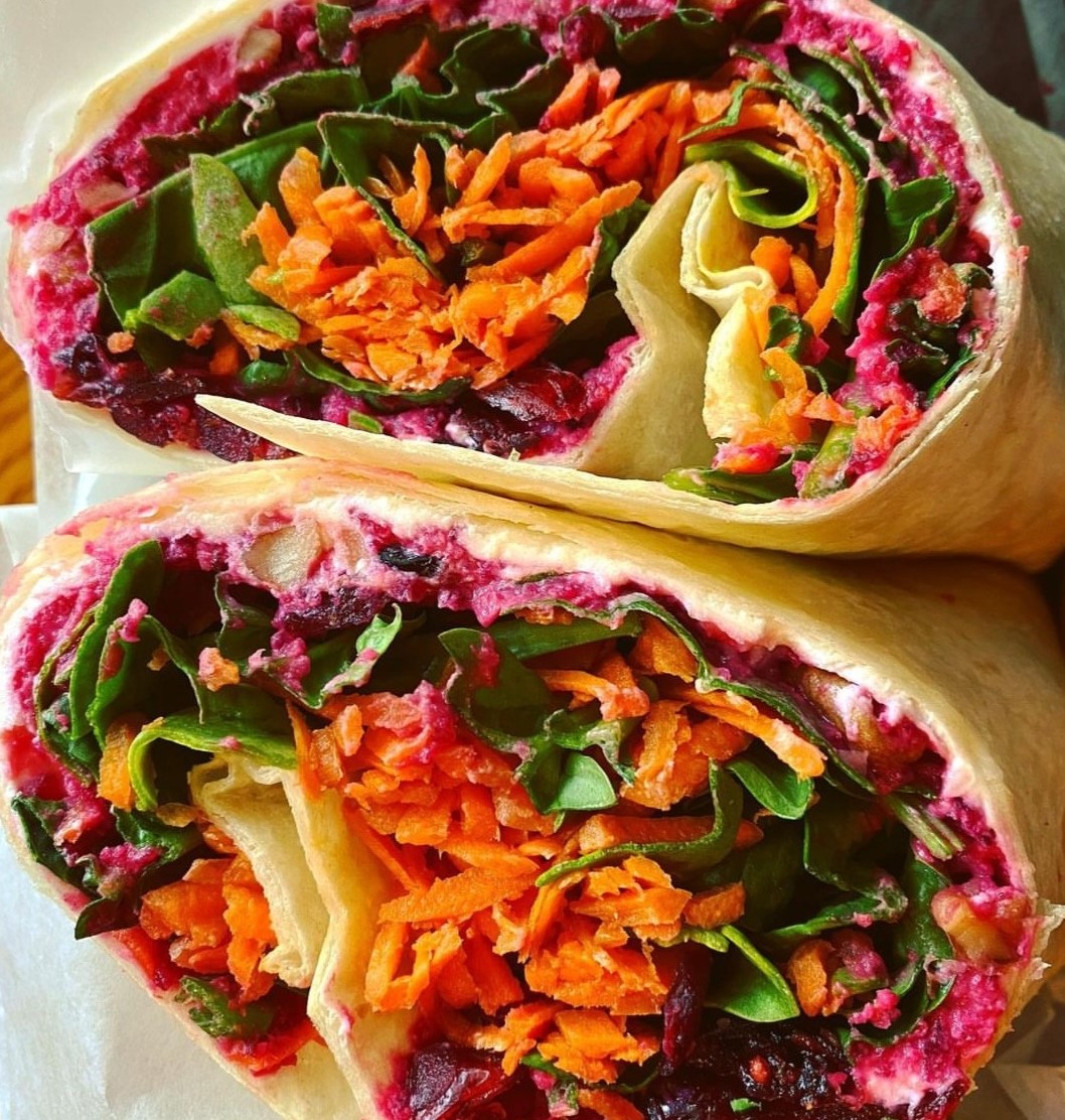 Rainbow Wraps with Extra Crunch￼